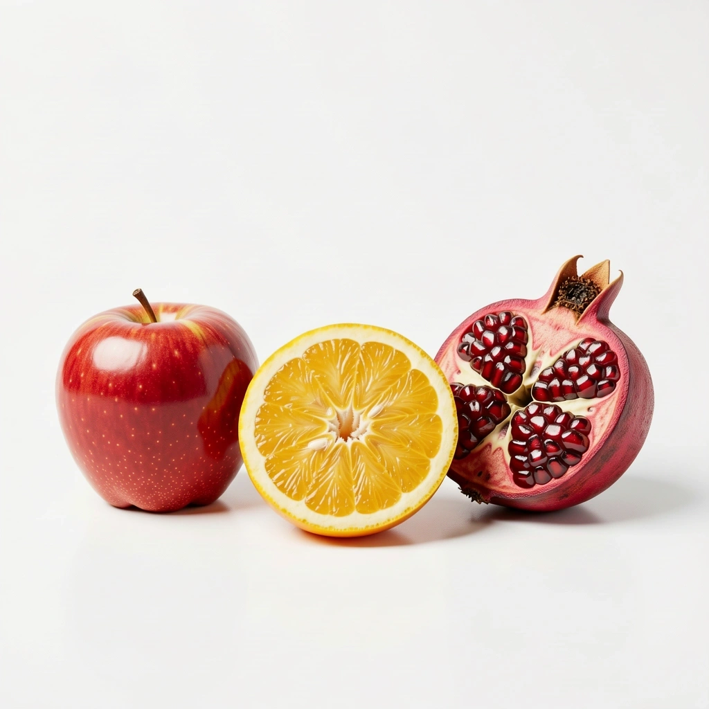 Frutas frescas seleccionadas