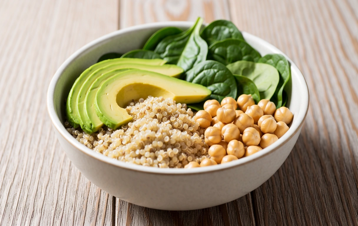 Plato saludable equilibrado